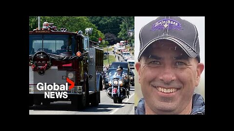 Corey Comperatore, innocent bystander killed in Trump shooting, honoured with funeral procession