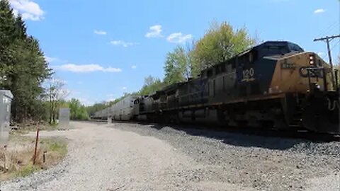 CSX I137 Intermodal Train from Lodi, Ohio May 5, 2023