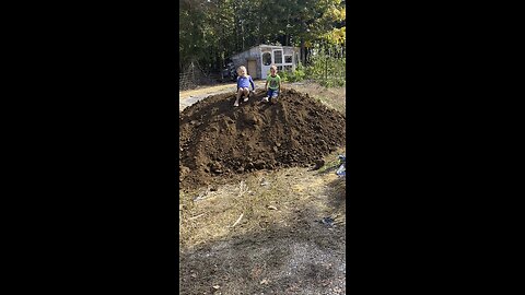 Dirt For Root Cellar is Delivered 🚚 Chamberlin Family Farms “Naturally Good”