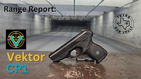 Range Report: Vektor CP1 (South African pistol inspired by the Hk P7)