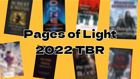 Fantasy and Science Fiction (and others!) 2022 TBR