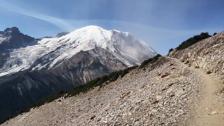 EPIC Burroughs Mountain Trail with INCREDIBLE PERSPECTIVES of Mount Rainier & White River! | 4K