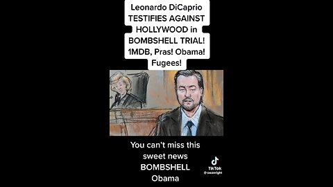 Leonardo Di Caprio EXPOSING HOLLYWOOD ON TRIAL - MONEY LAUNDERING, BLACKMAILING AND MORE