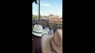 Bronc Ride at Rodeo