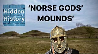 Exploring the burial mounds of Norse gods Odin, Thor and Freyr at Gamla Uppsala, in Sweden