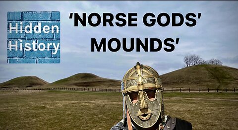 Exploring the burial mounds of Norse gods Odin, Thor and Freyr at Gamla Uppsala, in Sweden
