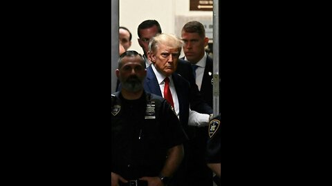 Trump gets into the New York Court room to face the charges against him-America shocks the world