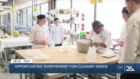 Opportunities "everywhere" for new culinary grads