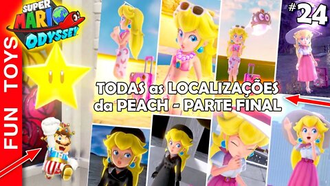 🔴 Super Mario Odyssey #24 - A PARTE FINAL da LOCALIZAÇÃO da PEACH por TODOS os REINOS - Parte 2/2