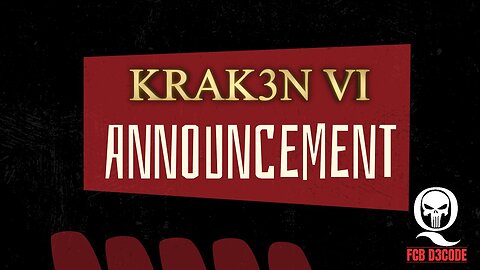 KRAK3N VI SPECIAL ANNOUNCEMENT SCREENING