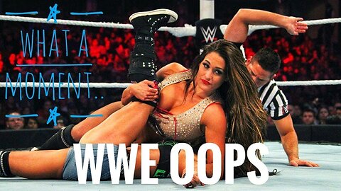 WWE Women Wrestler Oops Moments. On Restle