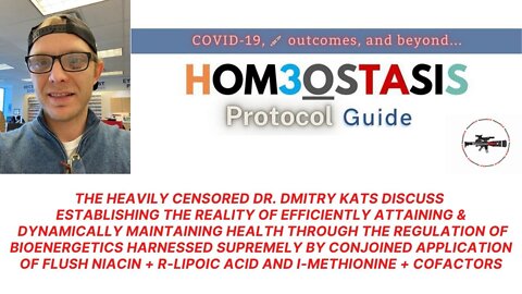 Dr. Dmitry Kats discuses establishing the reality of Health | HOM3OSTASIS