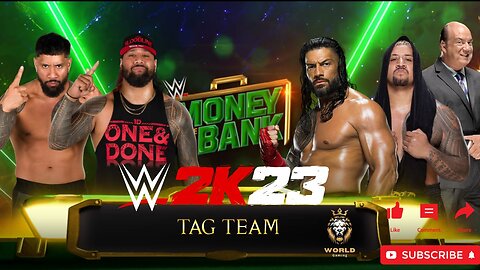WWE 2K23 - Roman Reigns & Solo Sikoa vs. Jimmy & Jey The Usos