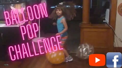 Krazy Kidz Play The Balloon Pop Challenge! | Krazy Kidz Creations