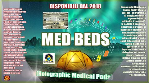 MED BEDS (Holographic Medical Pods)