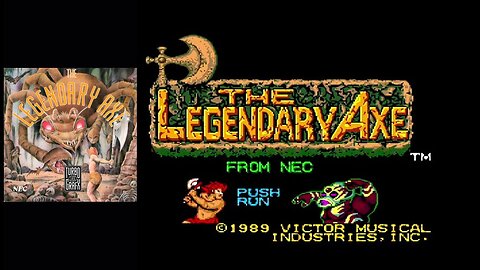 The Legendary Axe (TG-16 - 1989) playthrough