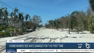 Former ABC 10News anchor sees damage to home after Hurricane Ian