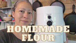 How to make FLOUR at home!