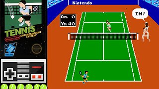 FORGOTTEN TITLES! NES Tennis, 1983 #nintendo