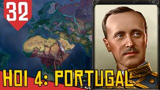 Continua essa Guerra a... - Hearts of Iron 4 Portugal #32 [Série Gameplay Português PT-BR]