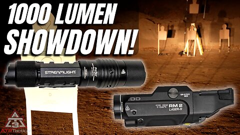 What Makes These 1000-Lumen Streamlight Flashlights Different? Streamlight HL-X vs TLR-RM2.