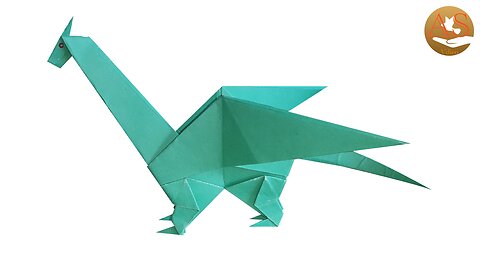 Cara Membuat Origami Naga #6 | Origami Dragon