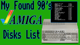 My Found 90's Amiga Disks List - What is in this list?