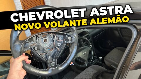 Chevrolet Astra - NOVO VOLANTE ALEMÃO MUITO LOUCO!