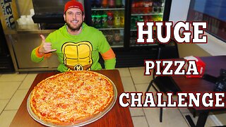 $200 Undefeated 26 Inch Pizza Challenge in New York!