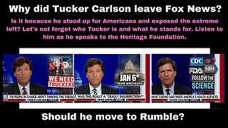 Why did Tucker Carlson Leave Fox News?