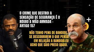 Sargento Fahur e Delegado da Cunha falam sobre crimes que precisam de endurecimento das penas.