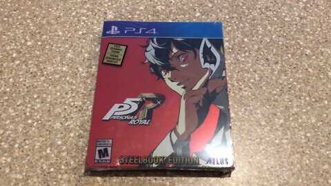 Persona 5 Royal [Steelbook Launch Edition] - PS4 - AMBIENT UNBOXING