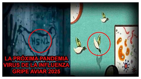 LA PROGRAMMAZIONE PREDITTIVA IN FILM,CARTONI,VIDEOGAMES E NELLA RIVISTA D'OCCULTURA THE ECONOMIST DELLA PROSSIMA PLANDEMIA CON VIRUS SINTETICI FATTI IN LABORATORIO DEL 2025 L'INFLUENZA AVIARIA H5N1