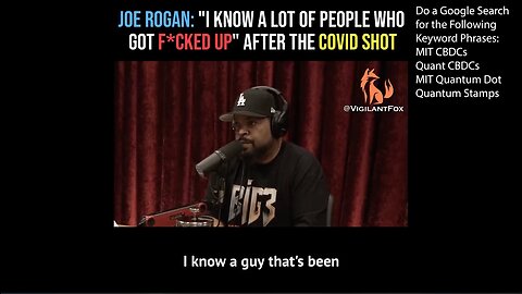 ICE CUBE | "I Know a Guy That's Been Doing With Issues Since He Got It (The COVID-19 Shot)." - Ice Cube On Joe Rogan