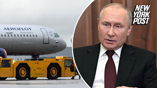 Russia passes law to take control of foreign airplanes left in country