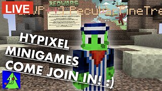 6:40pm ET | Hypixel Minigames With Viewers! Minecraft Live Stream on Rumble! (Rumble Exclusive)