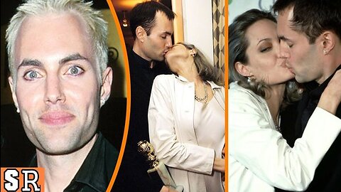 Why did Angelina Jolie kiss her brother at the Oscars?