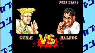 GUILE VS BALROG STREET FIGTHER 2