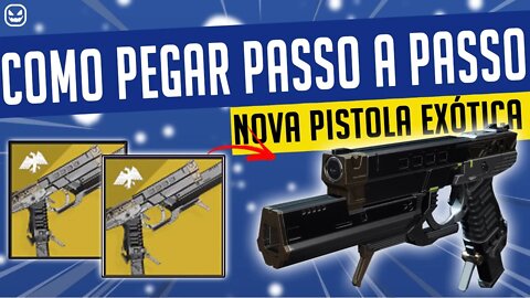 DESTINY 2: COMO PEGAR A PISTOLA EXÓTICA RUÍNA DO DIABO PASSO A PASSO | #Dumallhd