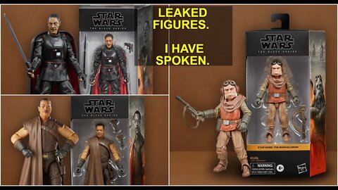 STAR WARS BLACK SERIES KUIIL, GREEF KARGA AND MOFF GIDEON LEAKED - NINJA KNIGHT