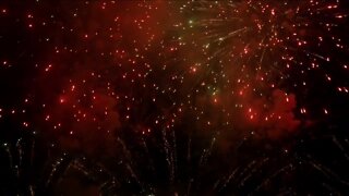 Veterans are effected by fireworks during the new year celebrations