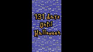 The #halloweencountdown is 131 days until #halloween