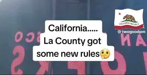 California Has Some New Rules