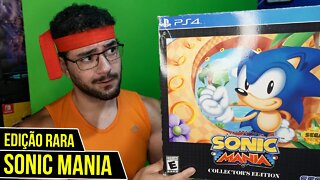 Edição rara do SONIC MANIA | É Tudo isso MESMO ? #shorts