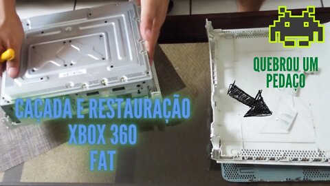 CAÇADA XBOX 360 FAT + GERALZINHA