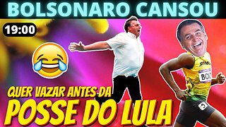 O CHORO É LIVRE - Bolsonaro se queixa de espera “aflitiva” até posse de Lula