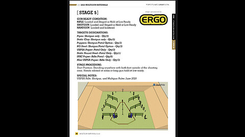 USPSA, United States Practical Shooting Association, Multigun Nationals Stage 5 Sponsored by ERGO