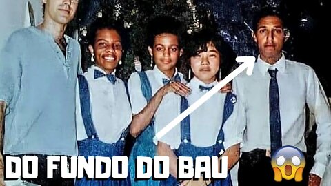 FOTO RARÍSSIMA DO MANO BROWN NA FORMATURA DA ESCOLA