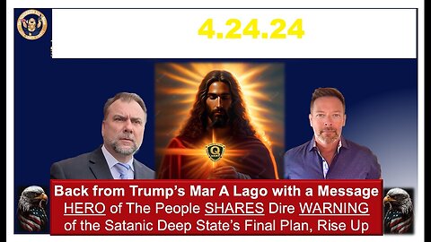 Pastor Artur Pawlowski back from Trump’s Mar A Lago with Stark Warning about [DS] Final Plans for Us