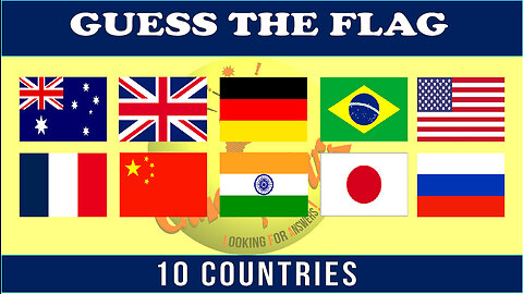 Can You Name These COUNTRIES by Their FLAGS? Take the CHALLENGE! Identify FLAG in Seconds! (Part 01)